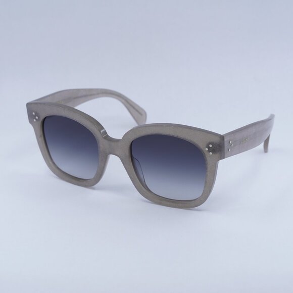 🕶️ New Celine CL4002UN 20B Sunglasses - Grey Silver Glitter Frame - Picture 2 of 13